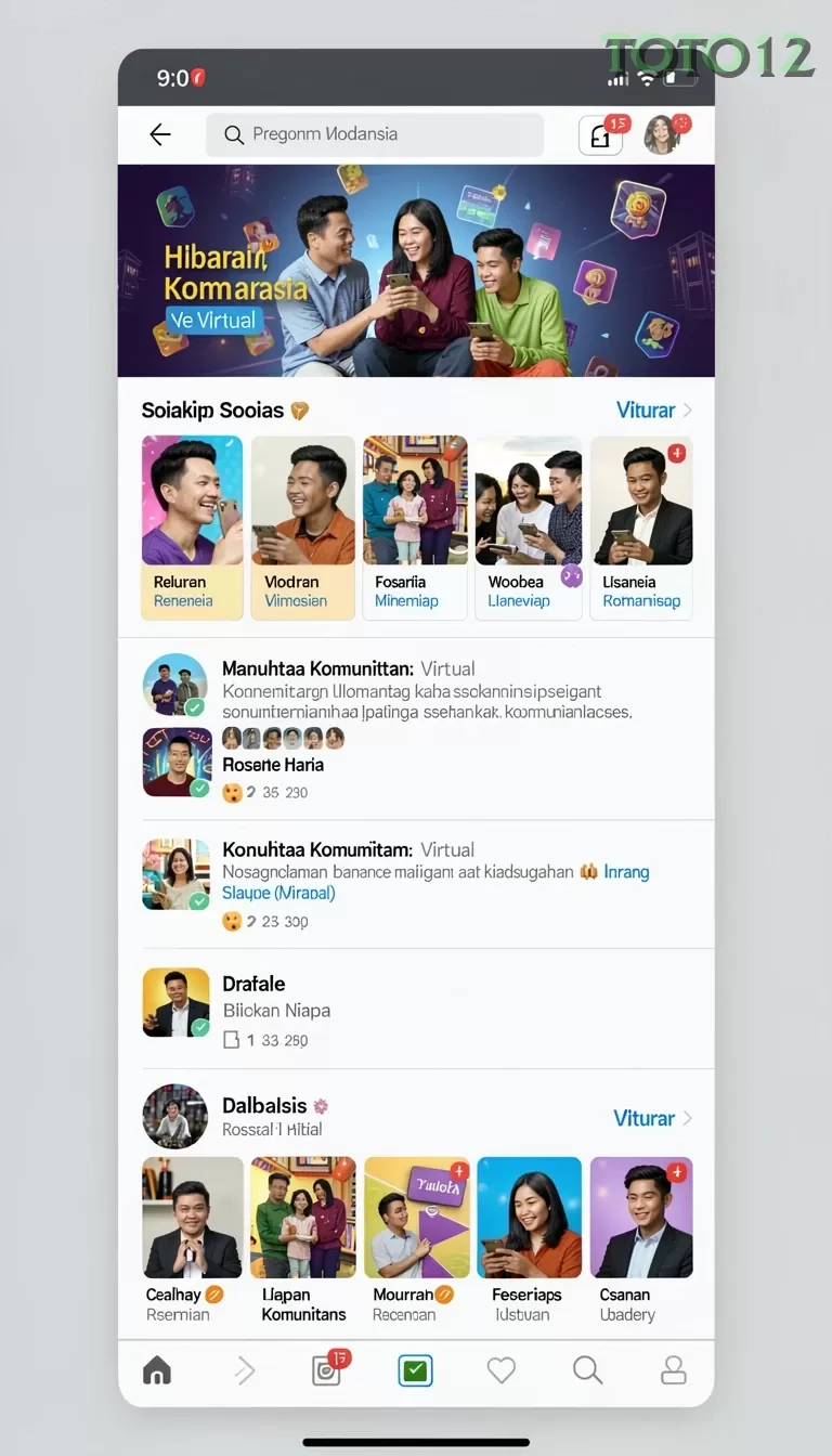 Pratinjau antarmuka toto12 — aplikasi APK resmi Android v2.5.6
